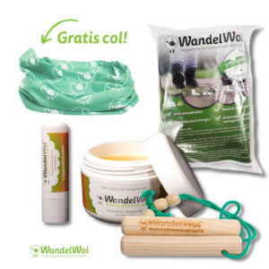 WandelHout & Zuivere Lanoline-pakket met gratis col!