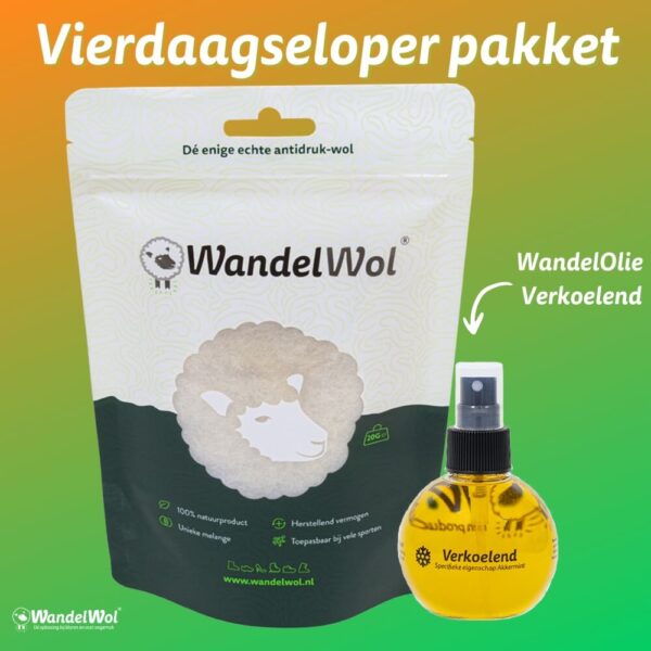 Vierdaagseloperpakket WandelOlie Verkoelend